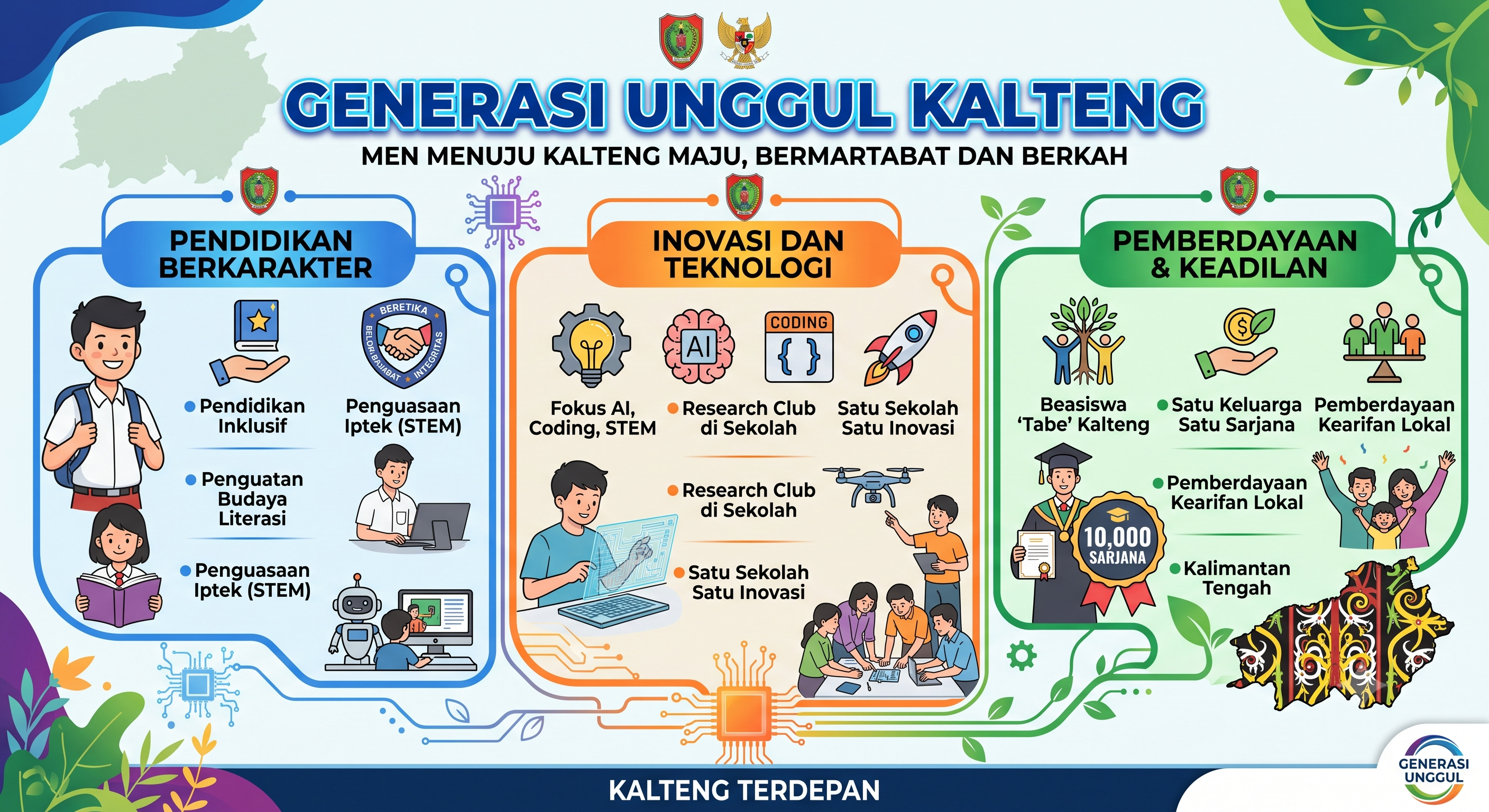 Generasi Unggul & SDM Kalteng